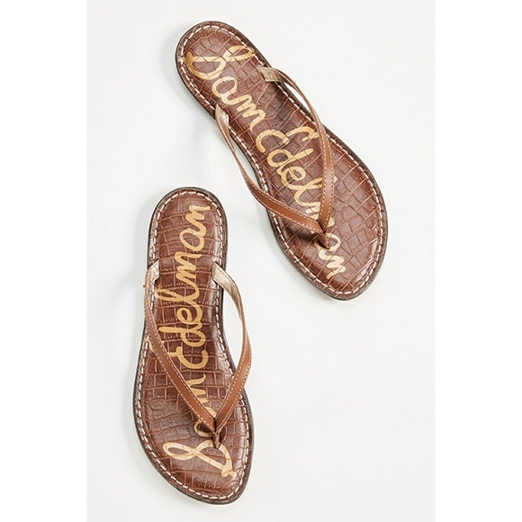 Sam Edelman Shoes - Sam Edelman “Gracie” Slip On Thong Flip Flops